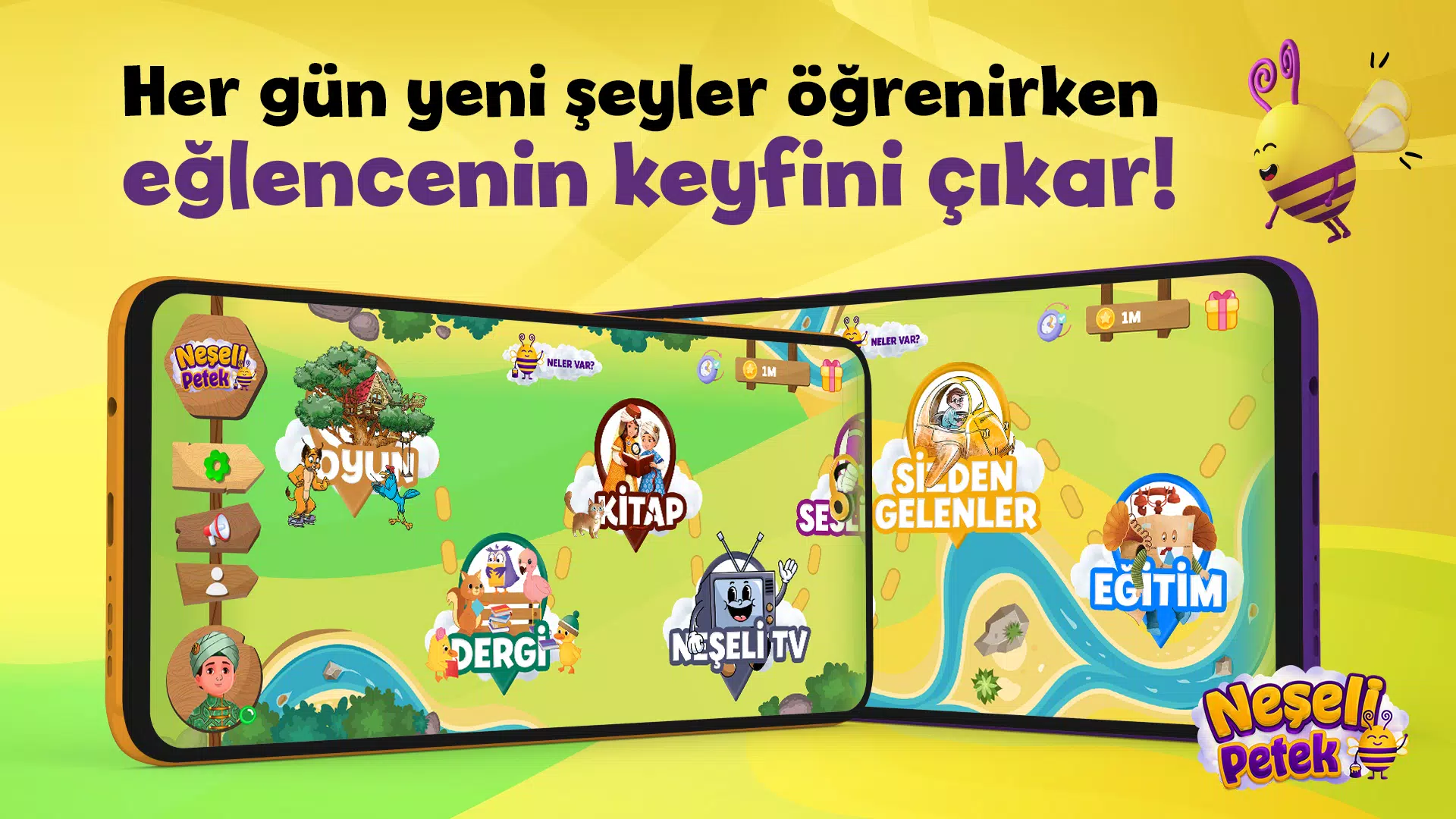 Neşeli Petek Oyun Platformu Tangkapan skrin 1