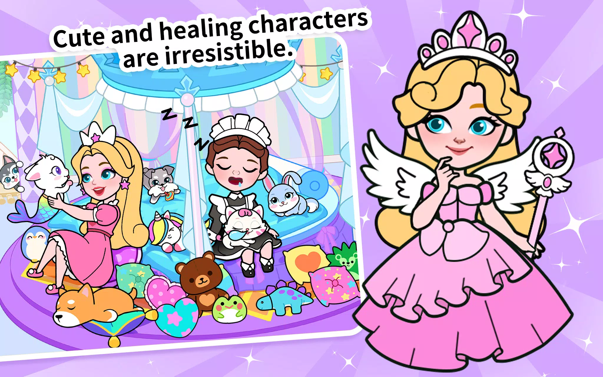 Paper Princess's Dream Castle Captura de pantalla 0