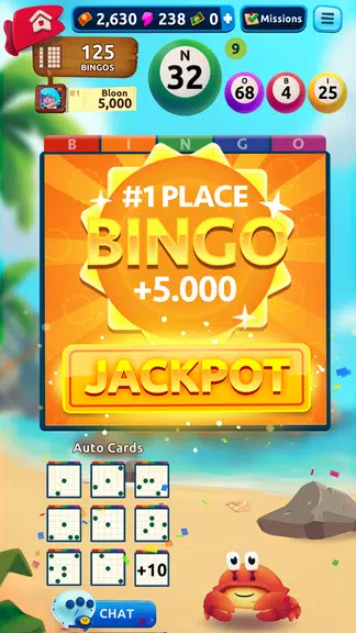 Bingo Bloon - Free Game - 75 B 螢幕截圖 3