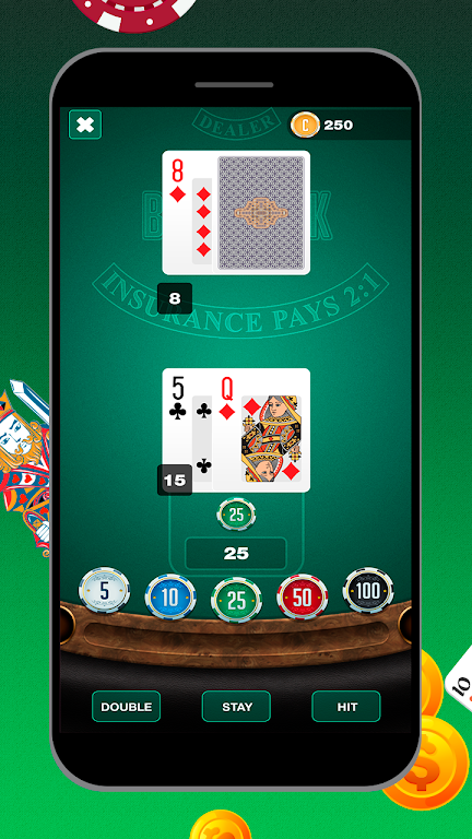 Royal Blackjack 21 Captura de pantalla 1