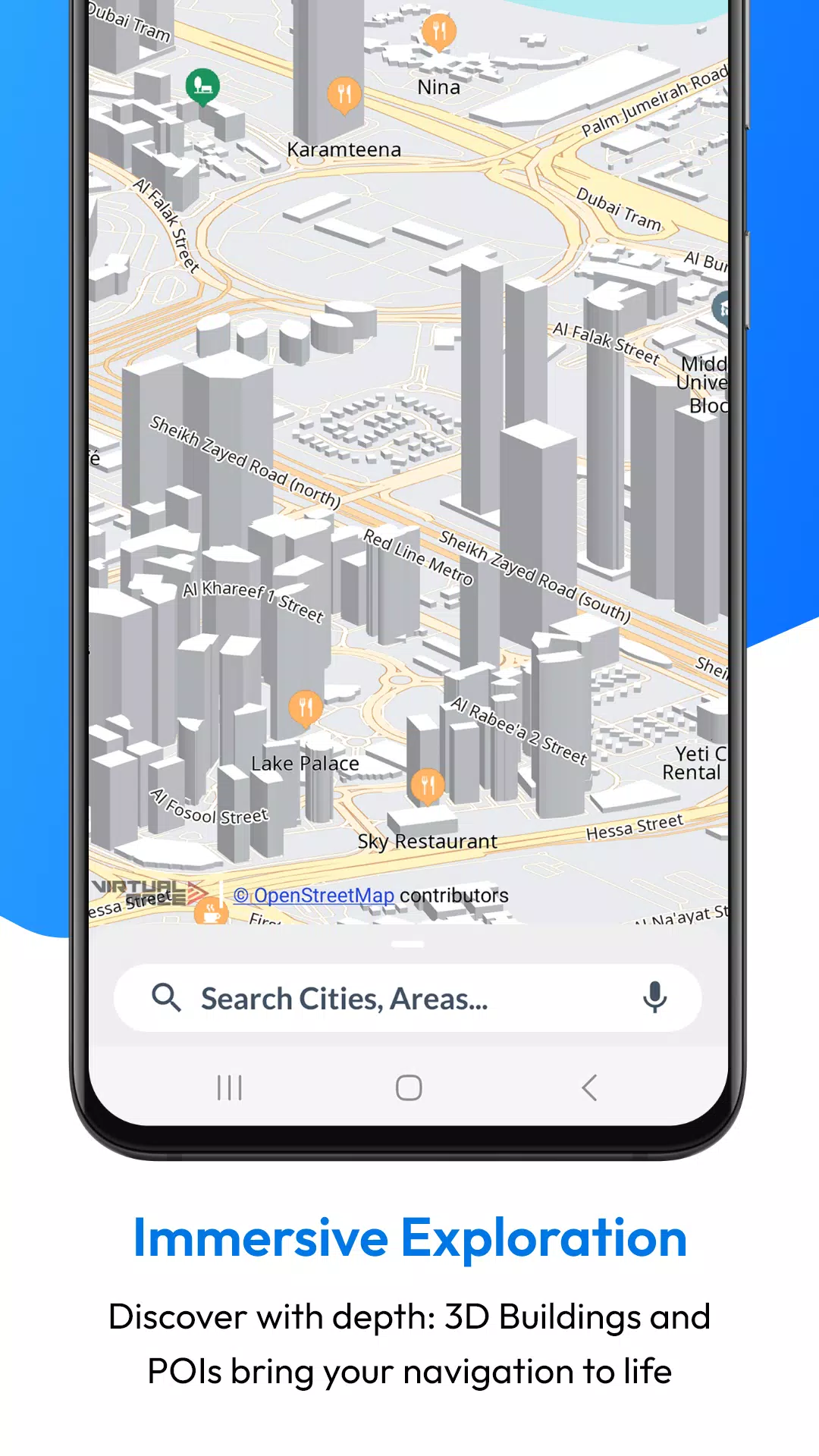 Offline Map Navigation Ekran Görüntüsü 2