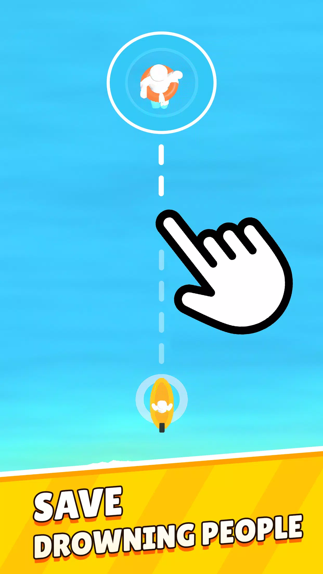 Beach Rescue Rush 螢幕截圖 1