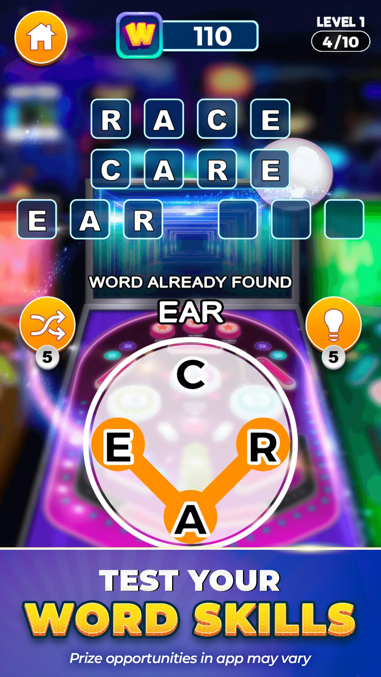 PCH Wordmania Schermafbeelding 2