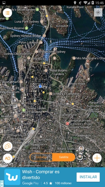 GPS Map Ruler ภาพหน้าจอ 0