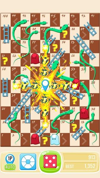 Snakes and Ladders the game ภาพหน้าจอ 2