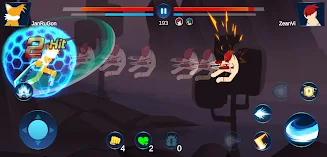 Stick Tail Z - Battle of Earth Tangkapan skrin 1