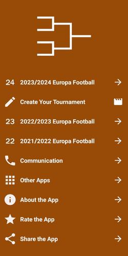 Europa Football Calculator 23 Tangkapan skrin 0