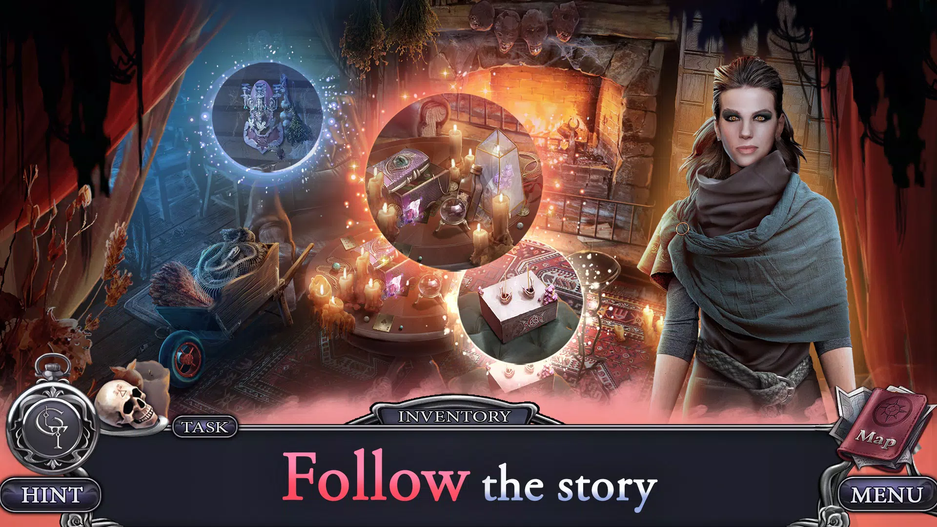 Grim Tales 17: Hidden Objects Ekran Görüntüsü 2