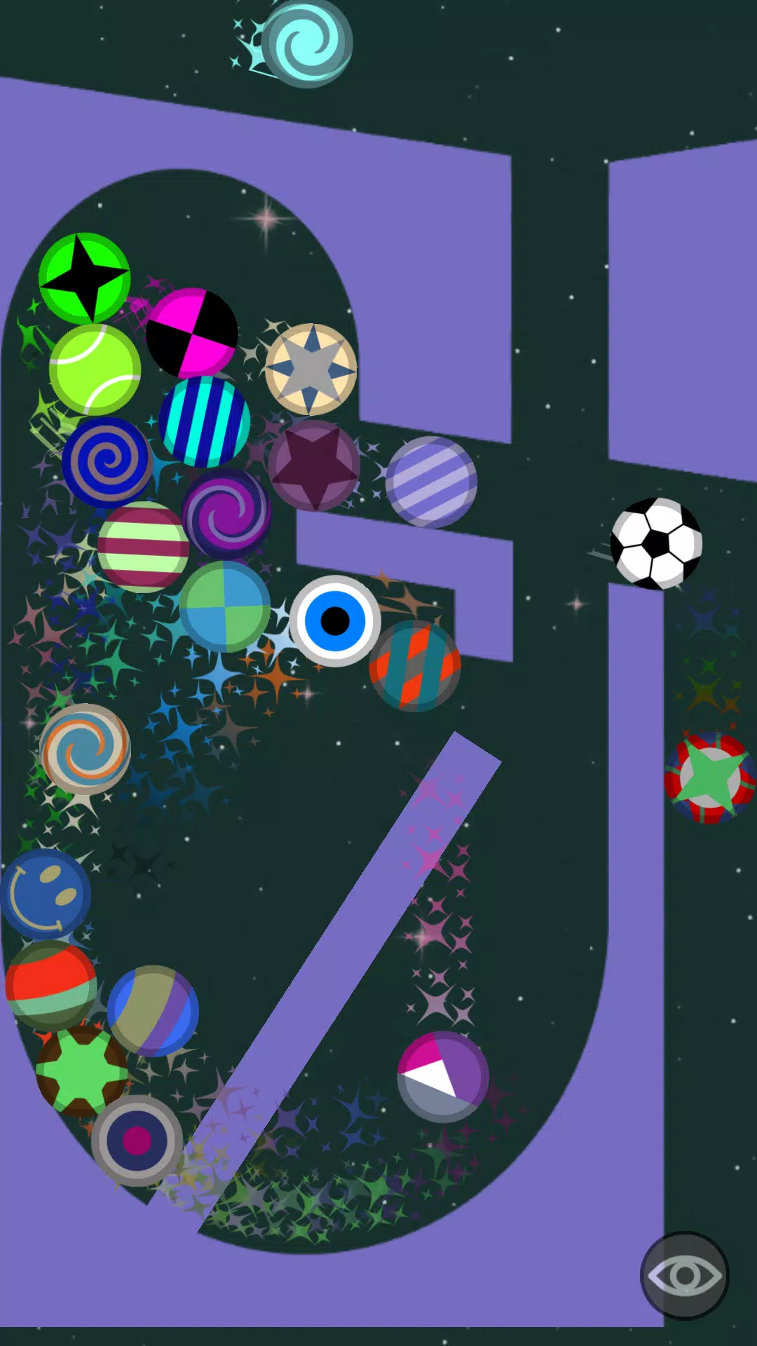 Schermata Simple Marble Race 0