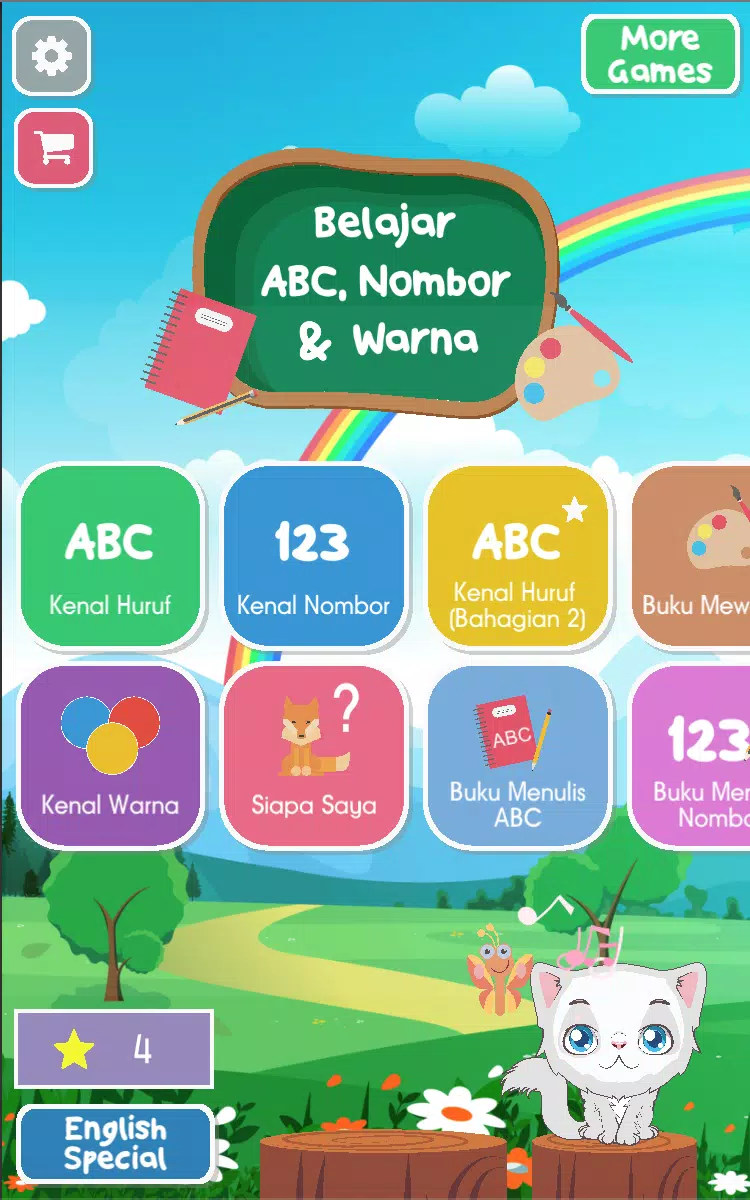 Belajar ABC, Nombor dan Warna Tangkapan skrin 3