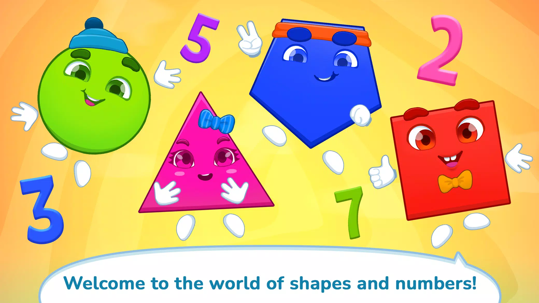 Numbers & Shapes Learning Game スクリーンショット 0