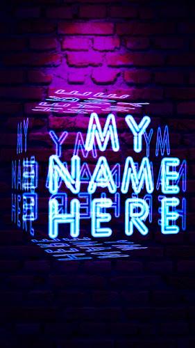3D Mein Name Live Wallpaper Screenshot 0