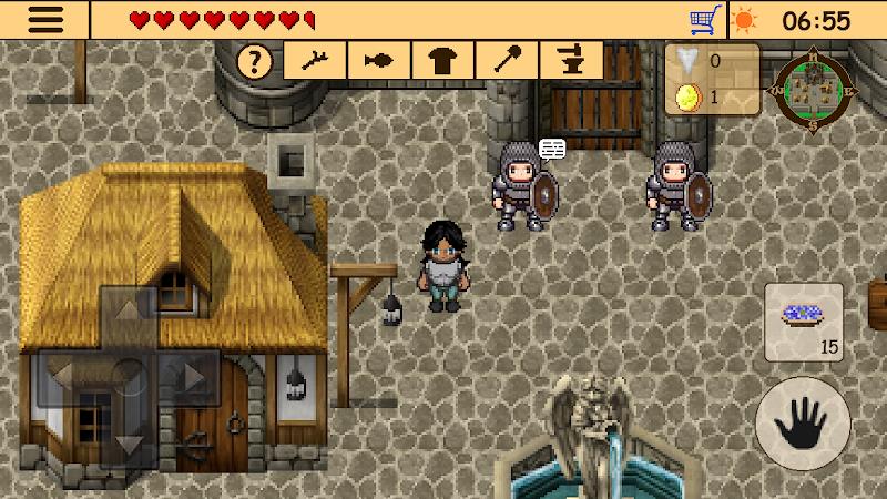 Survival RPG 3:Lost in time 2D Ảnh chụp màn hình 2