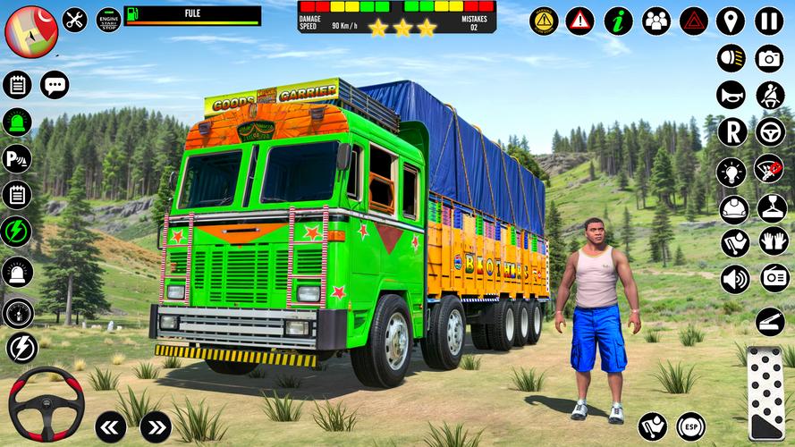 Truck Parking Simulator Games Tangkapan skrin 3