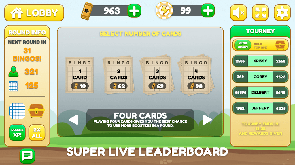 Bingo King-Free Bingo Games-Bingo Party-Bingo Скриншот 0