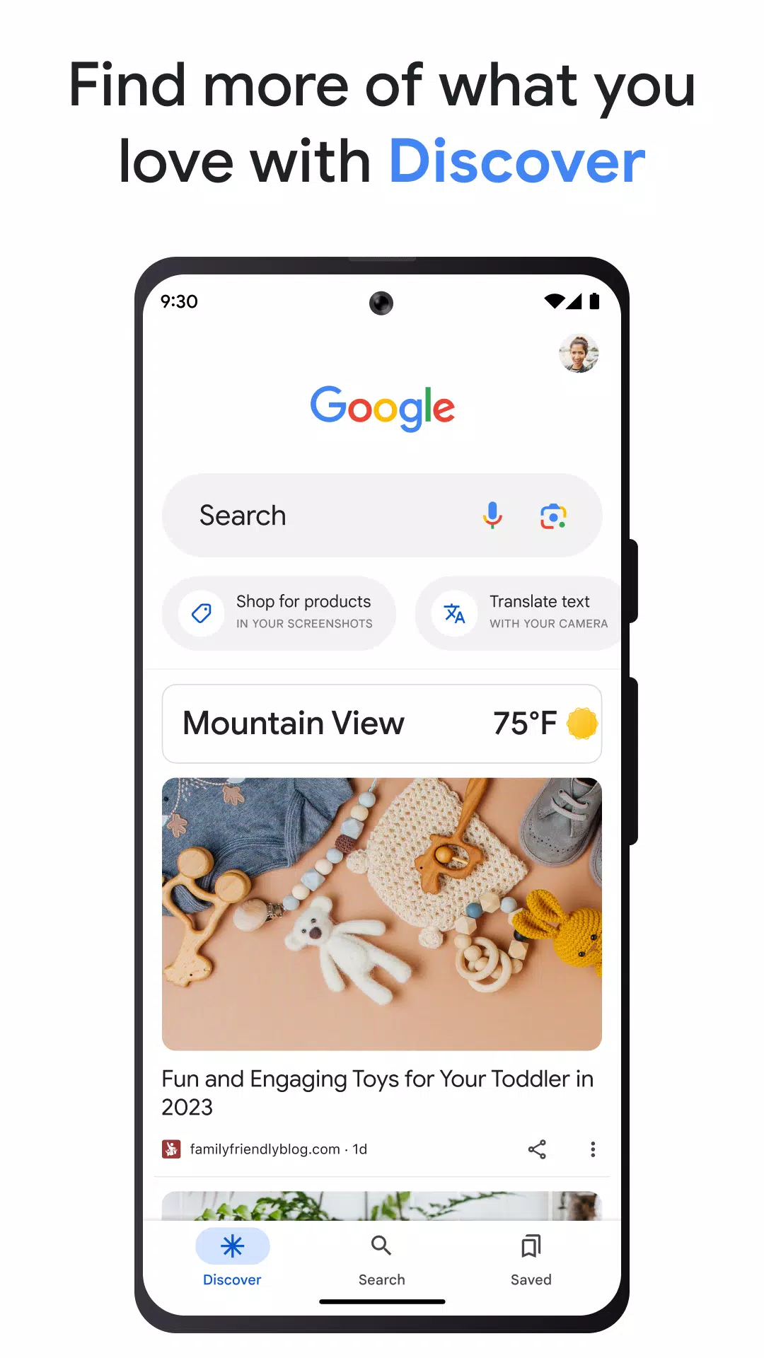 Google ဖန်သားပြင်ဓာတ်ပုံ 0