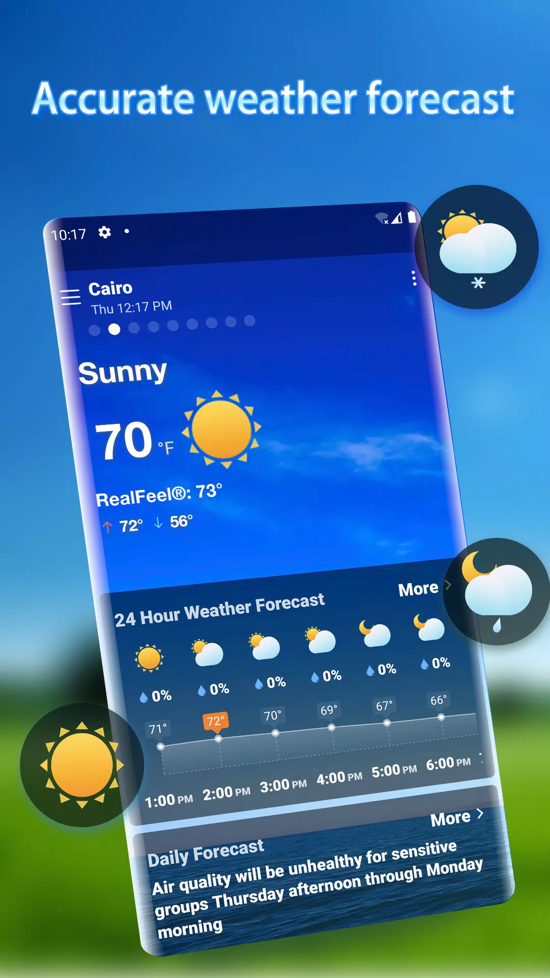 Local Weather Alerts - Widget Ekran Görüntüsü 0
