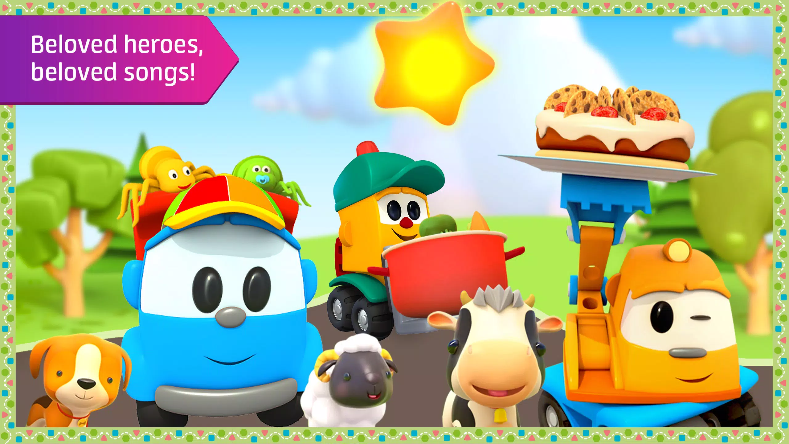 Leo kids songs and music games Schermafbeelding 0