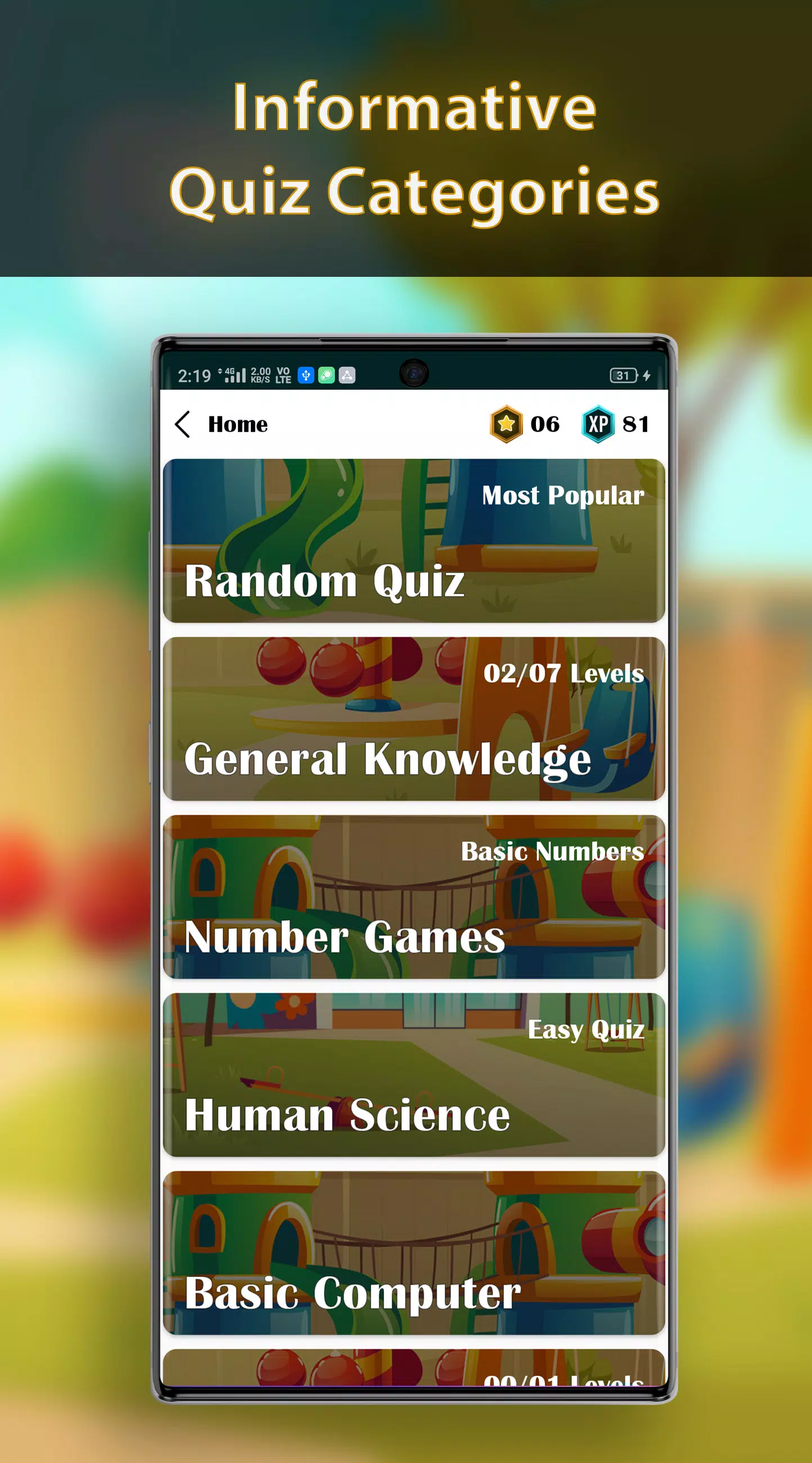 Kids Quiz应用截图第1张