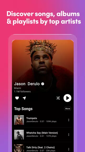 Schermata Music Stream: Music Streaming 2