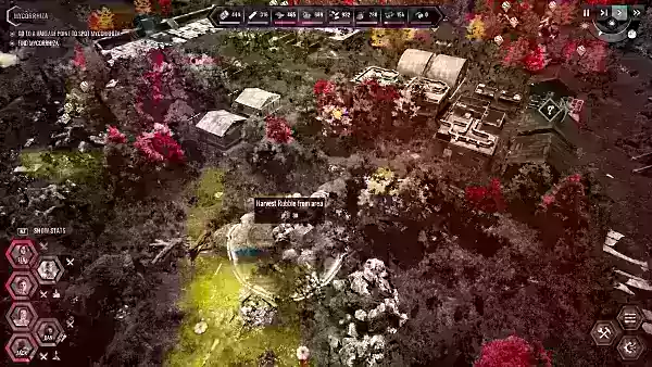 Survive the Fall gameplay screenshot showing squad combat