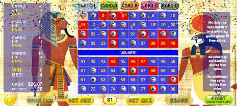 Keno 4 Card - 4 Card Keno 螢幕截圖 1