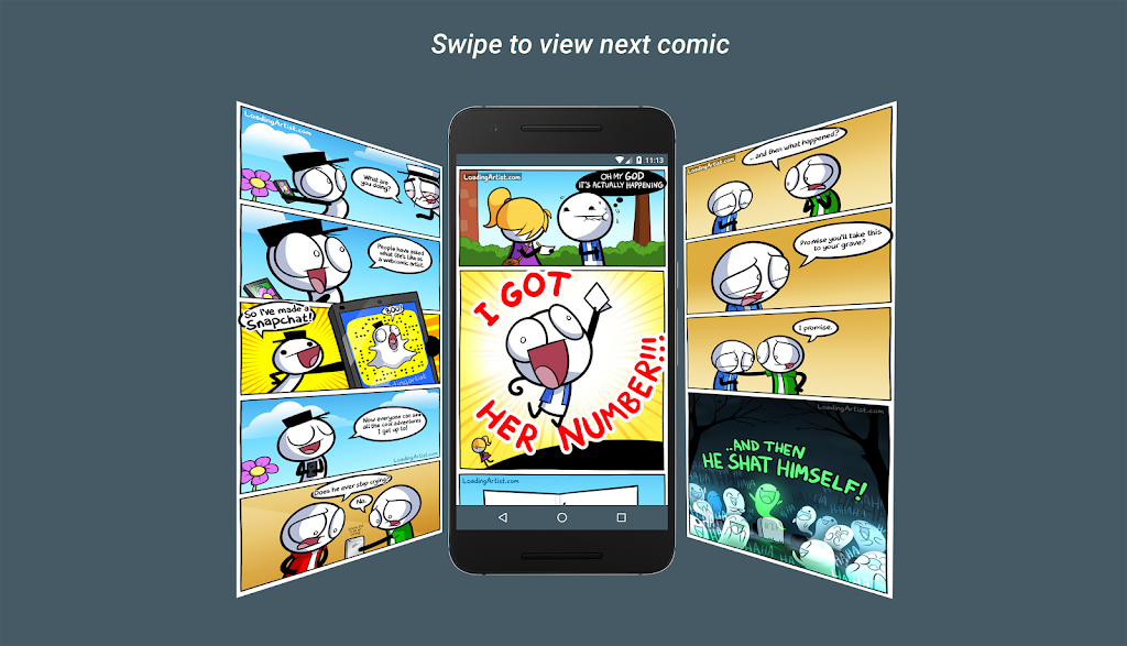 Comicup -Loading Artist Client Capture d'écran 1