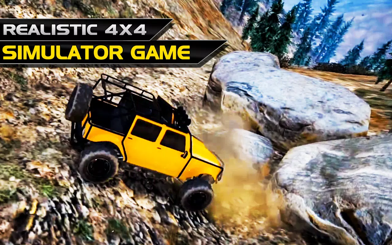 Offroad Jeep Drive 4x4 Offroad 스크린샷 3