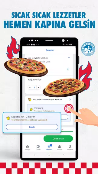 Domino's Pizza Türkiye Captura de tela 2