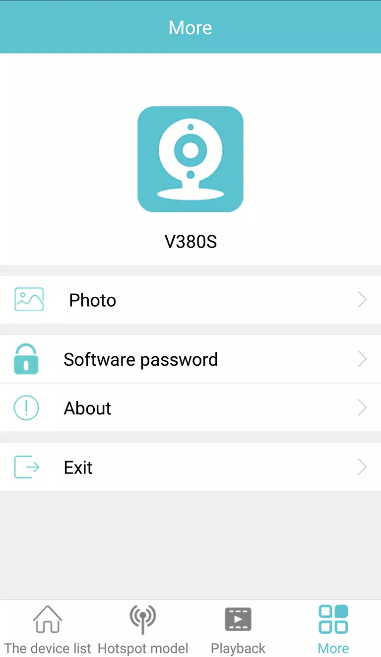 V380S Capture d'écran 3