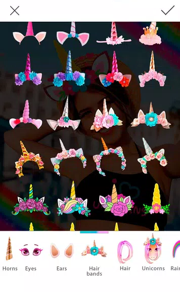 Unicorn Photo Editor Schermafbeelding 1