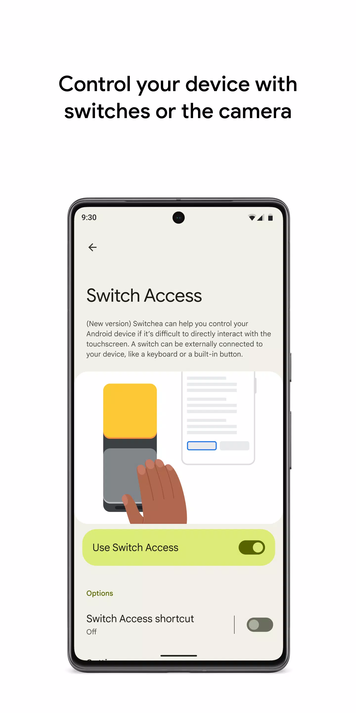 Switch Access ဖန်သားပြင်ဓာတ်ပုံ 0