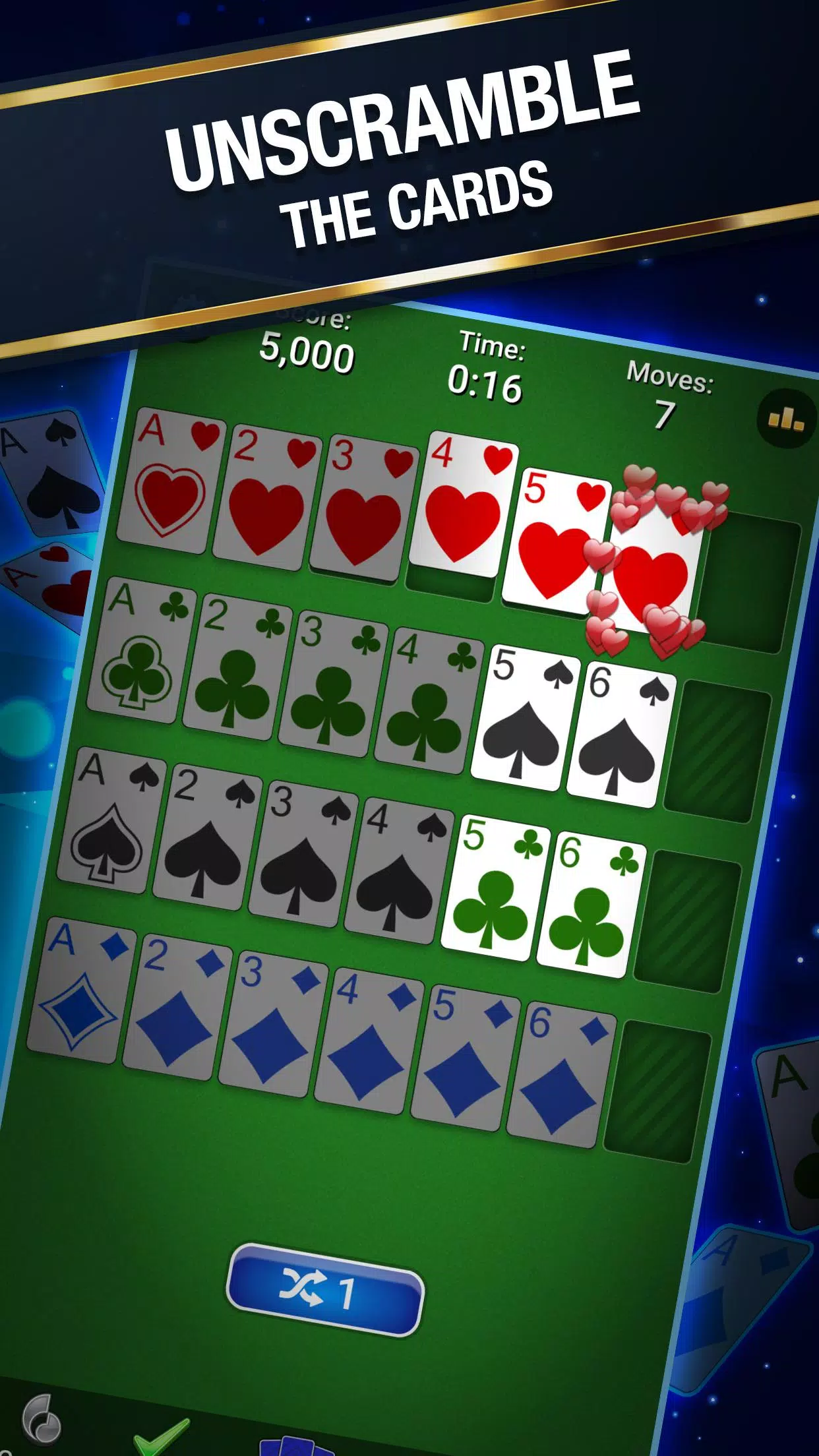 Addiction Solitaire Captura de tela 1