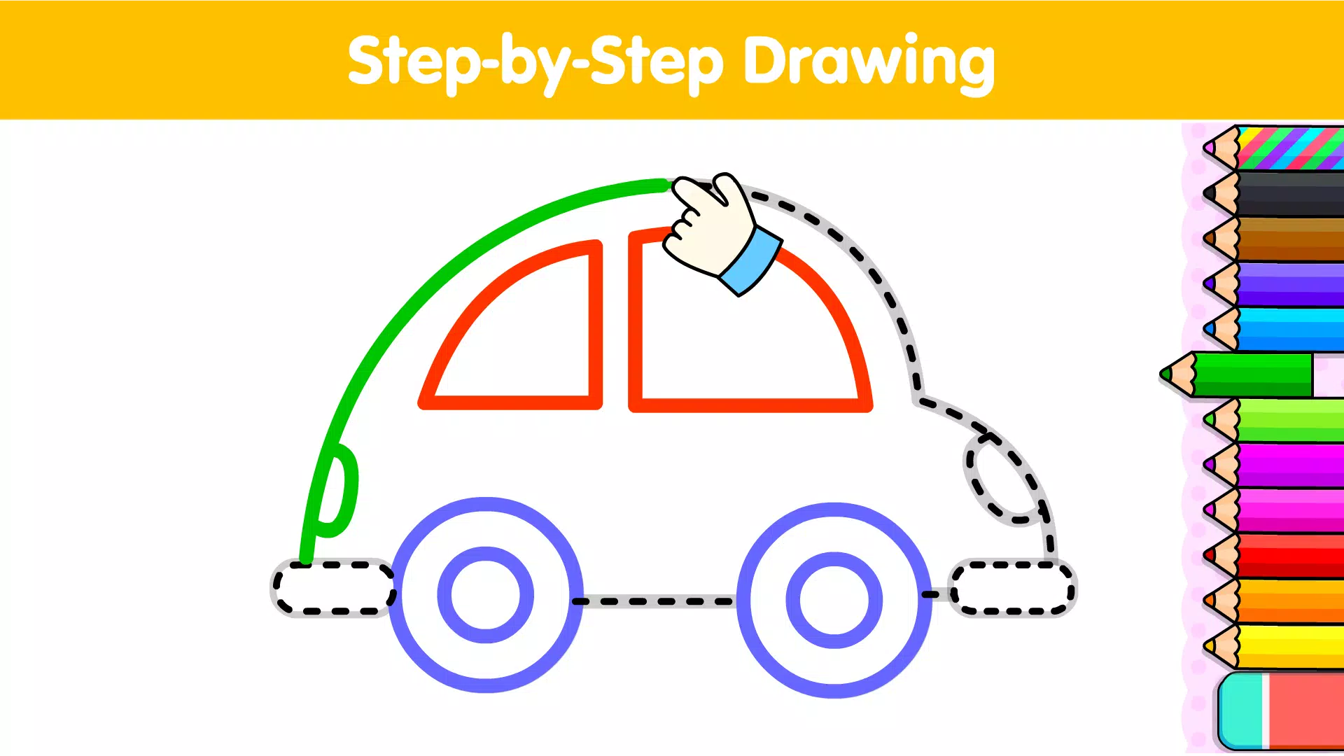 Kids Drawing & Coloring Book应用截图第1张