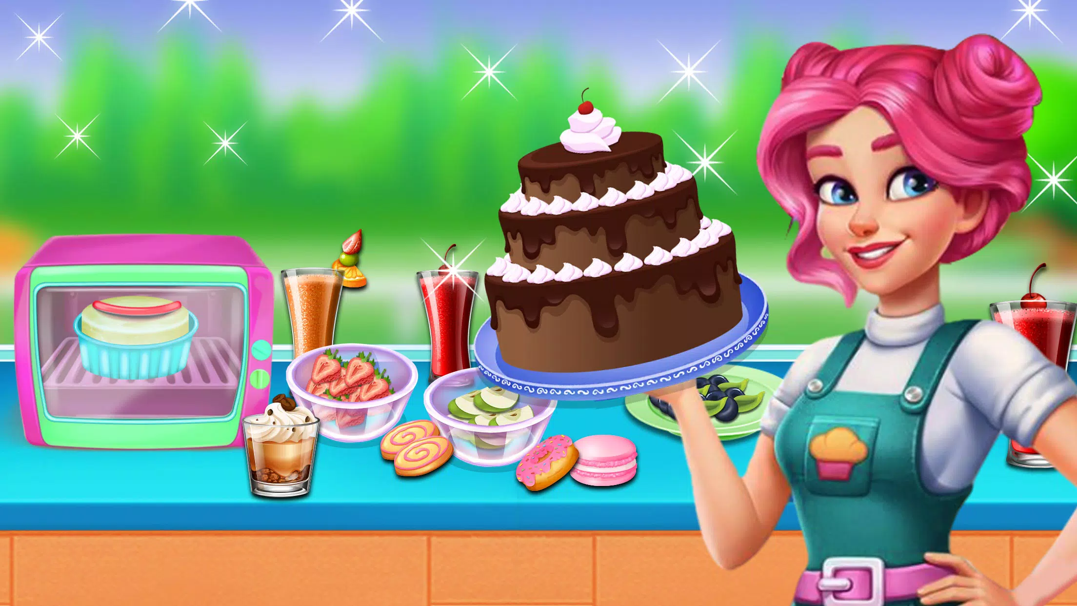 Christmas Cakes Bakery Cooking Captura de pantalla 0