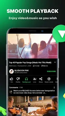Pure Tuber: Video & MP3 Player 螢幕截圖 0
