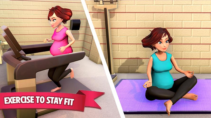 Pregnant Mom Simulator 3d Ekran Görüntüsü 3
