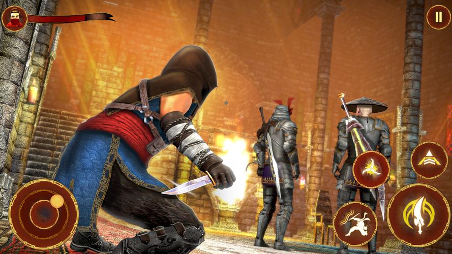 Ninja Shadow Fighting Games 3D Скриншот 0