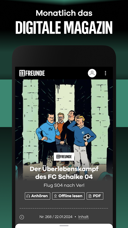 11FREUNDE - News & Liveticker 스크린샷 2