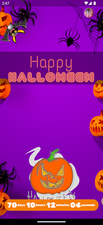How long until Halloween? ဖန်သားပြင်ဓာတ်ပုံ 1