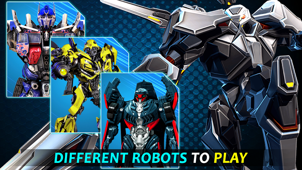 Futuristic Robot City Fighting 3D Game ဖန်သားပြင်ဓာတ်ပုံ 2