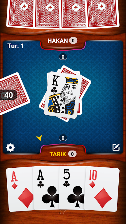 Pişti - İnternetsiz Pişti Oyunu Oyna Captura de pantalla 1