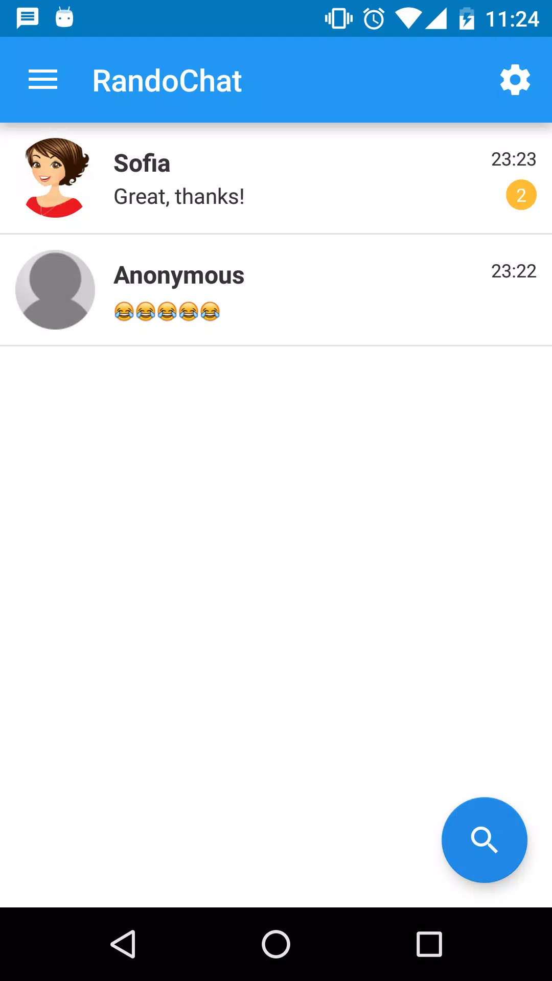 RandoChat ภาพหน้าจอ 1