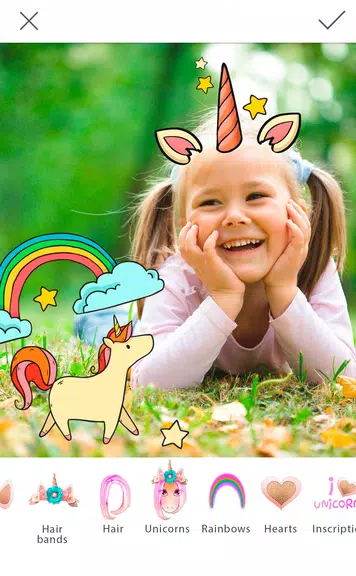 Unicorn Photo Editor Schermafbeelding 3
