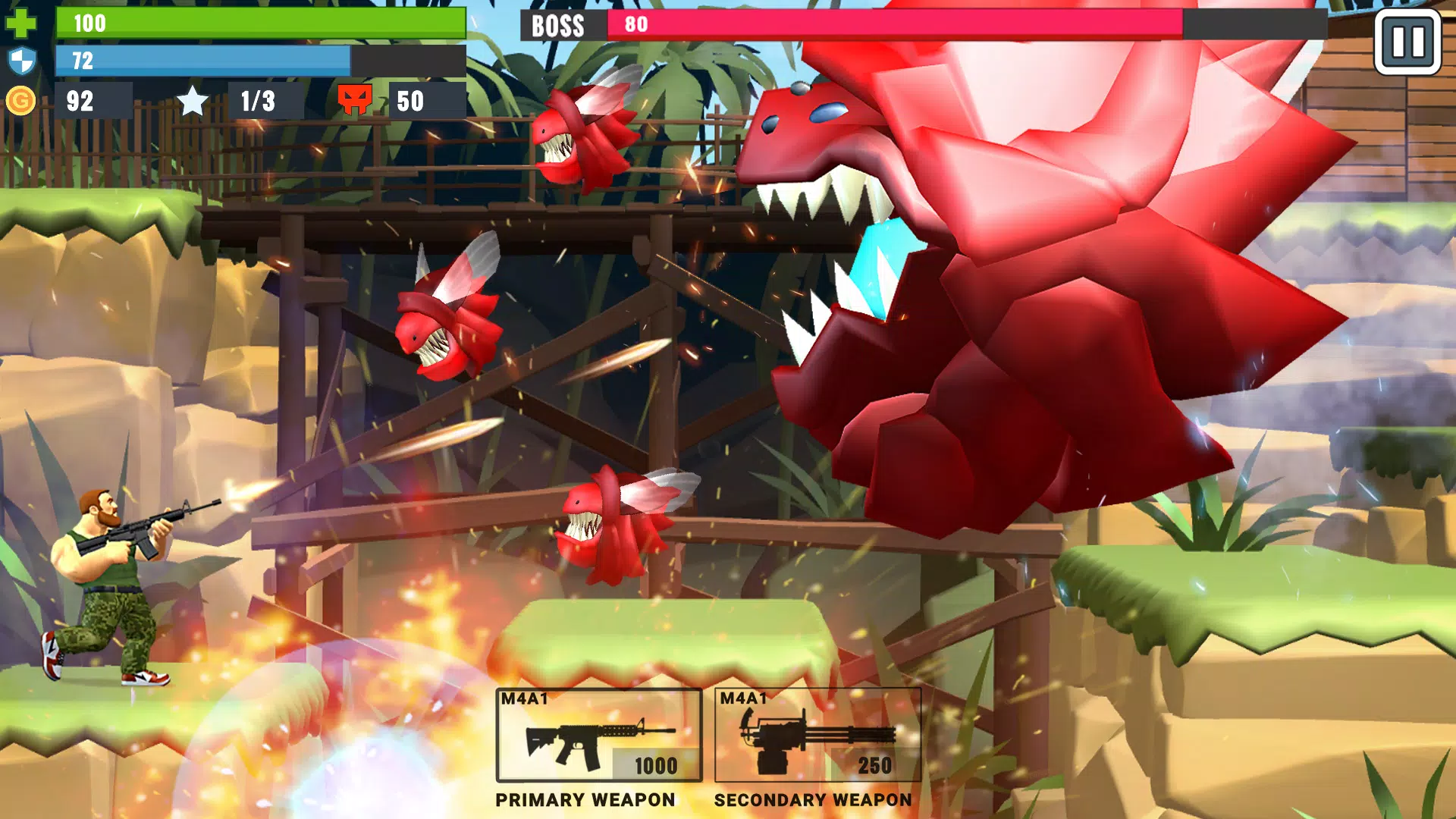 Metal Brother. 2D Offline Game Captura de pantalla 0