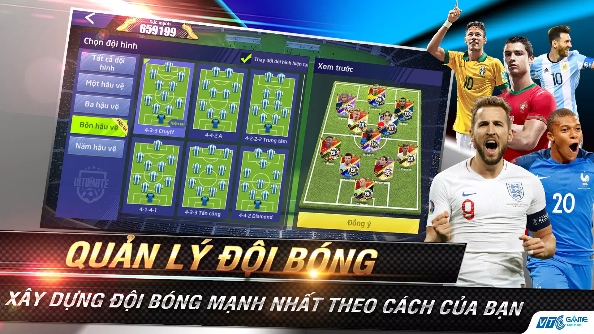UFC - Siêu Sao Bóng Đá Ảnh chụp màn hình 2