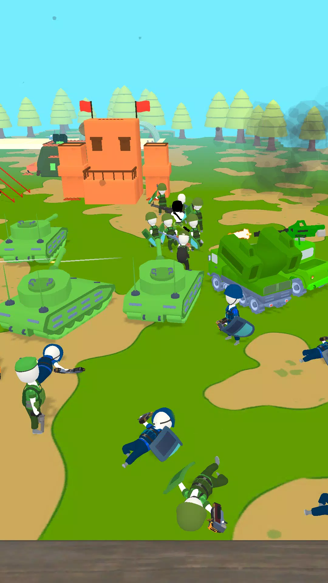 Island Warfare 3D: Guns' Land Captura de tela 2