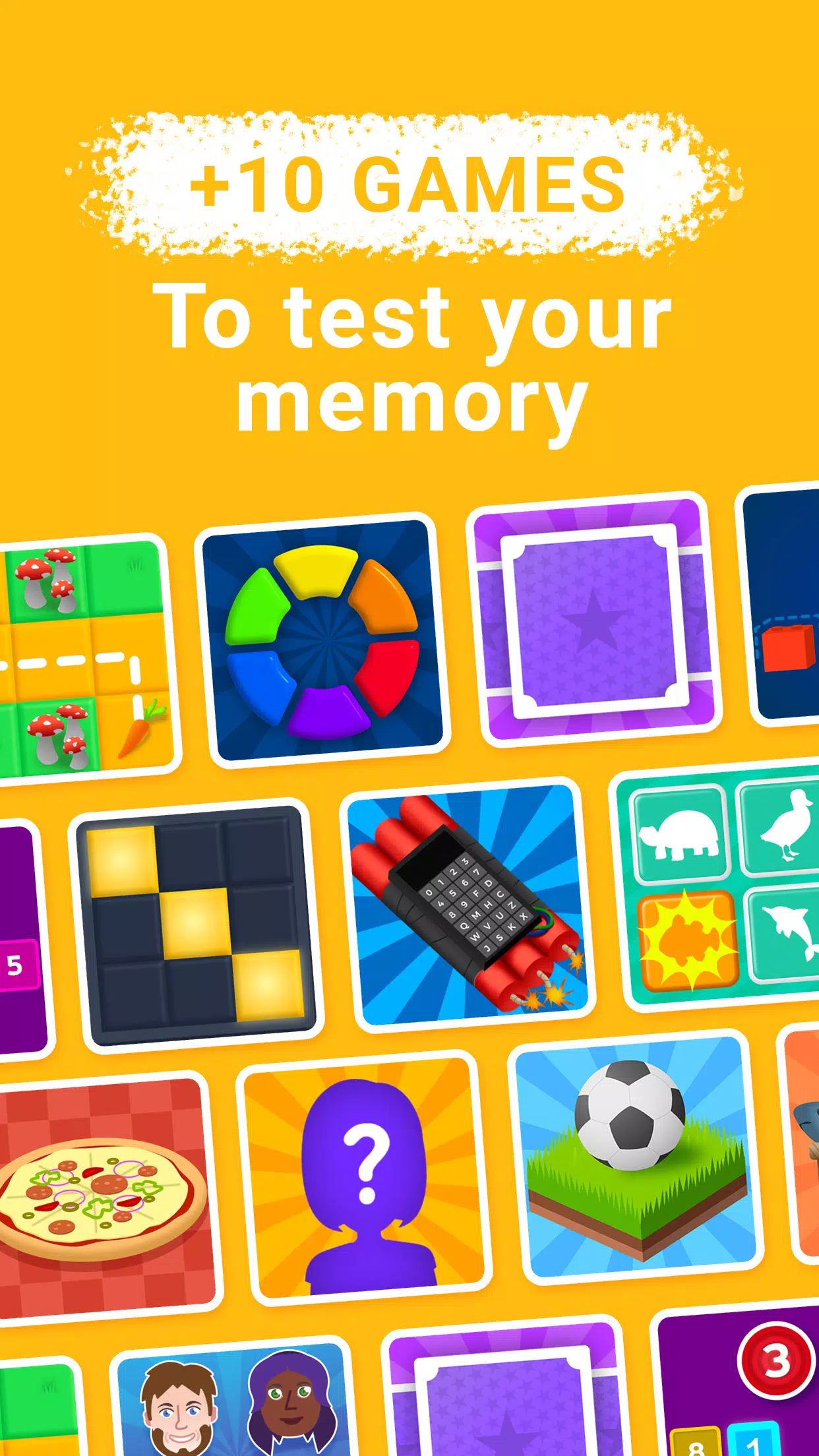 Train your Brain. Memory Games Tangkapan skrin 1