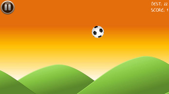 Soccer Ball Finger Juggling - flick the ball and score Captura de tela 2