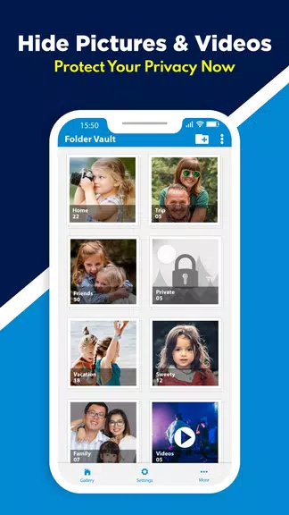 Folder, File & Gallery Locker Ảnh chụp màn hình 1